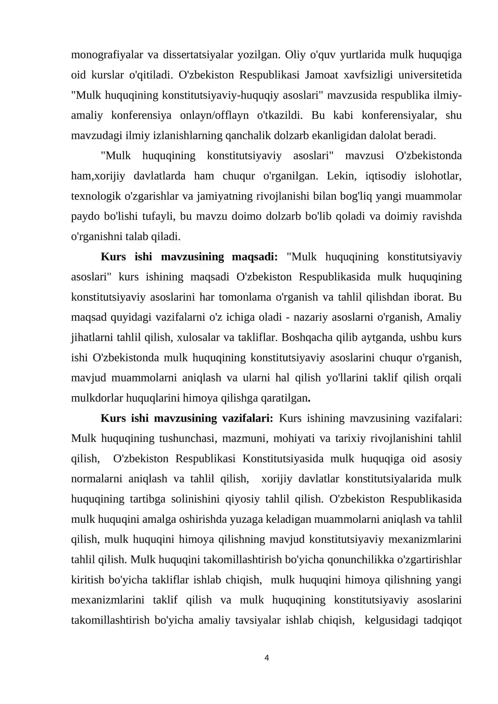 Mulk huquqining konstitutsiyaviy asoslari 4
