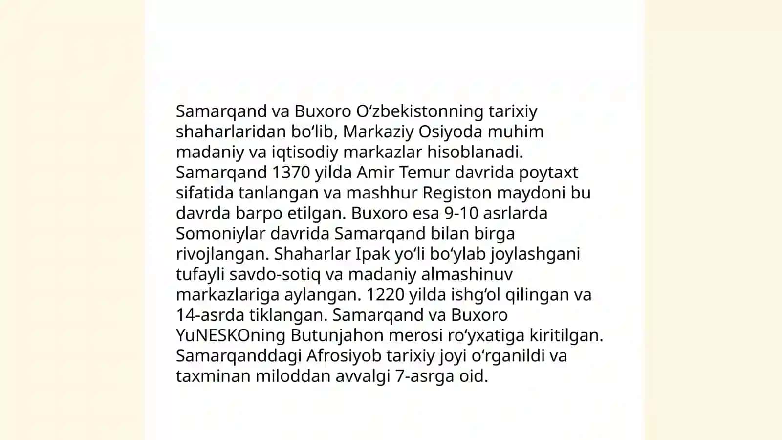 O'zbek madaniy merosi 4
