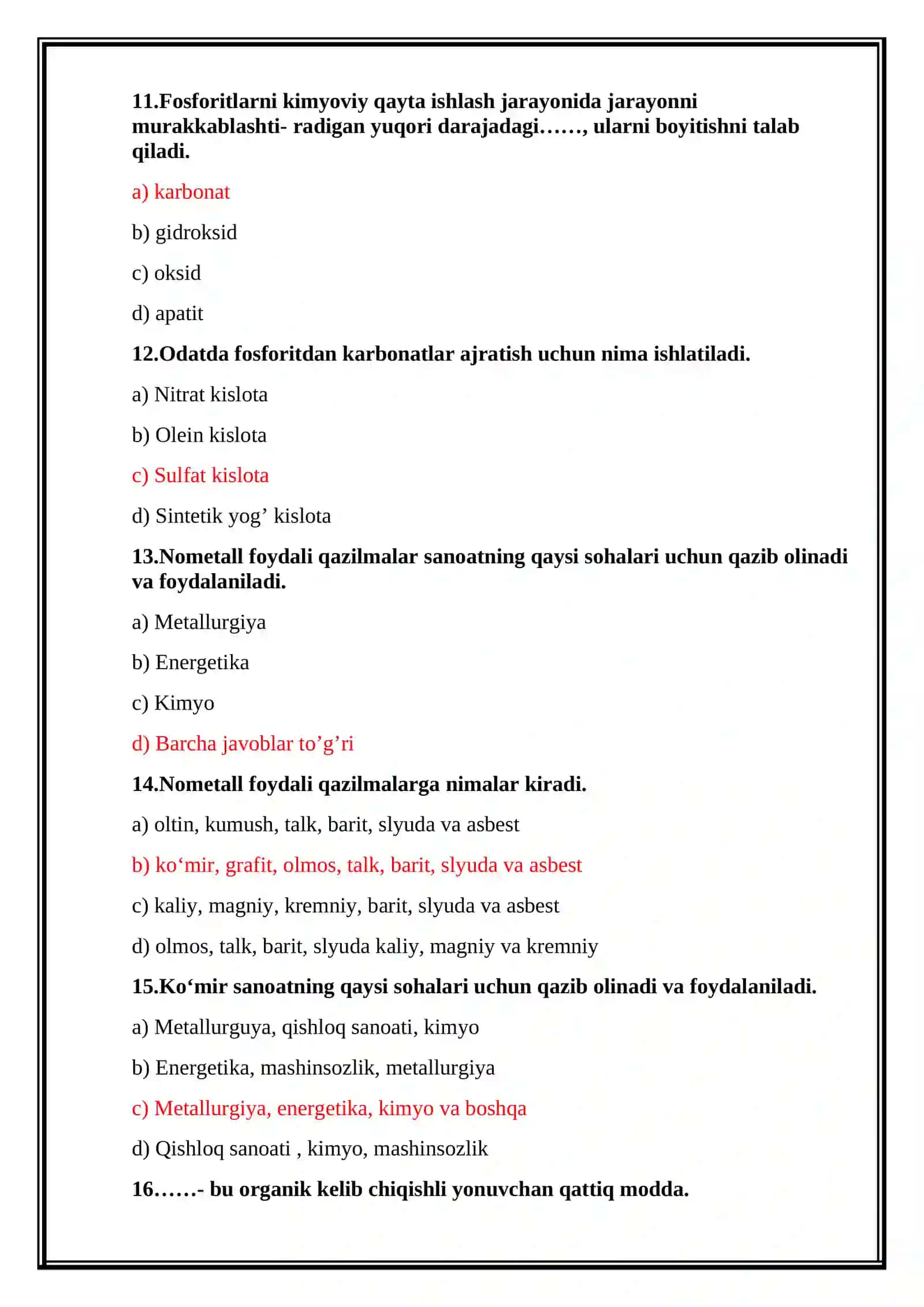 Nometall rudalarni boyitish texnologiyasi 4