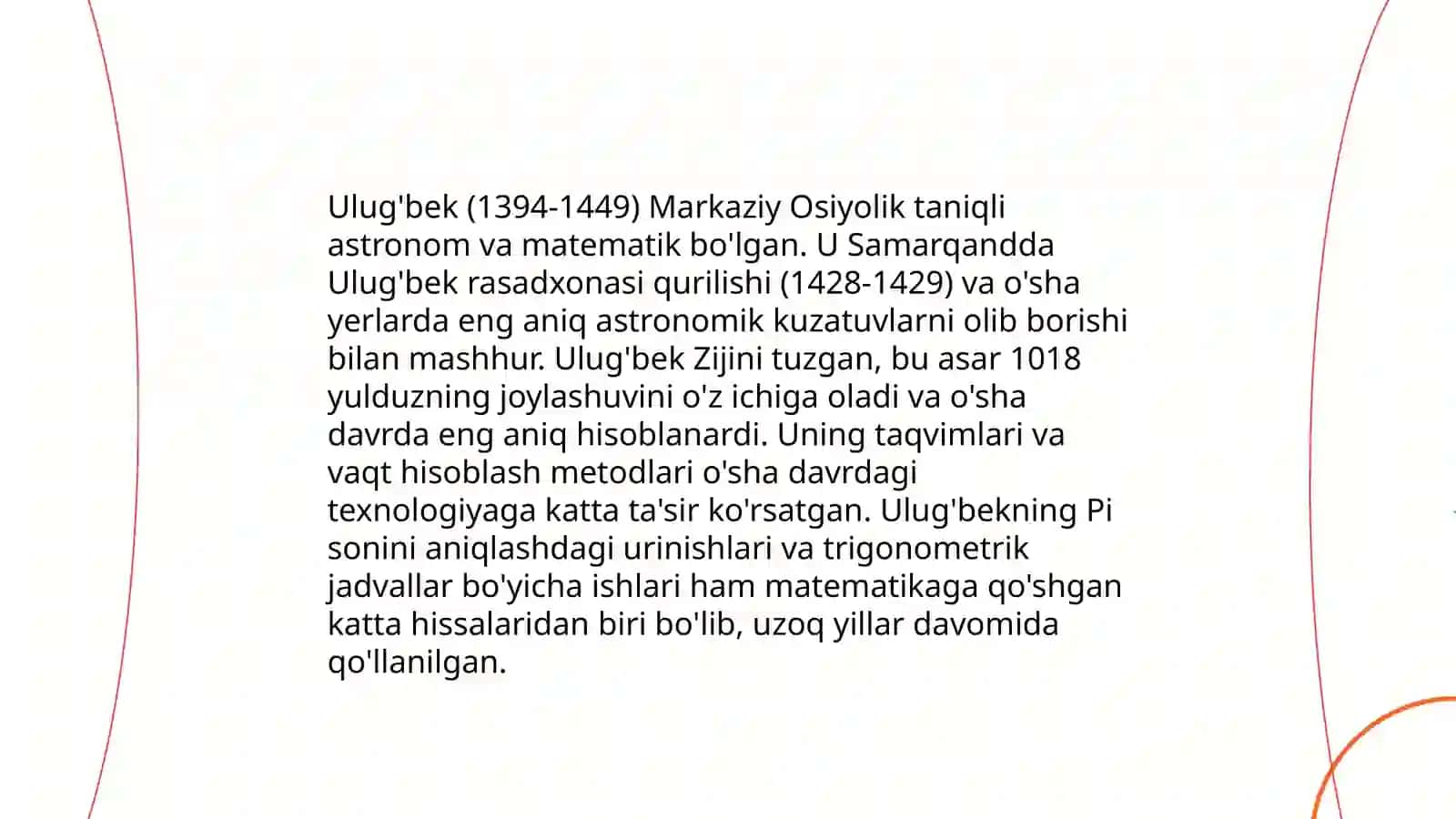 Ulug'bekning hayoti va yoshligi 4