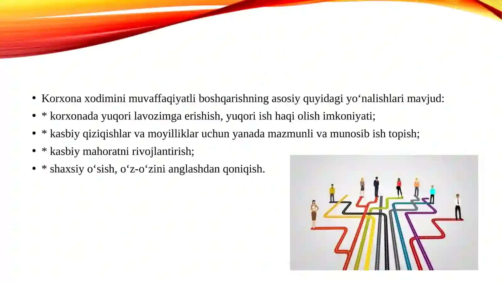KARYERA O‘SISHI HAQIDA TUSHUNCHA 4