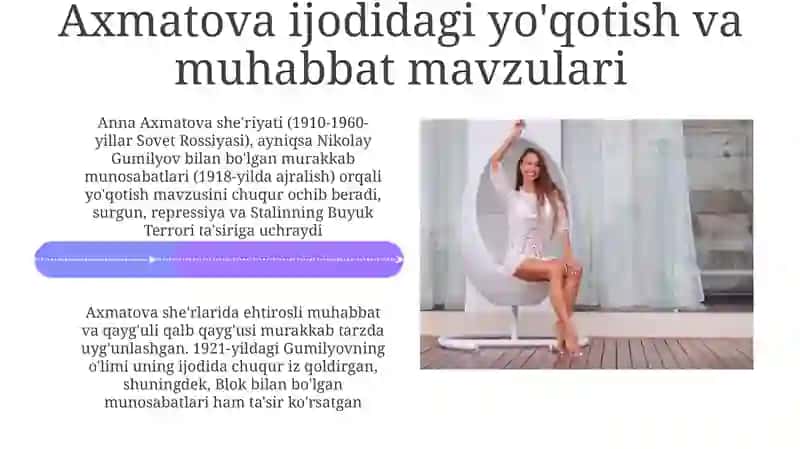 Gumilyovning Akmeist ta'siri 4