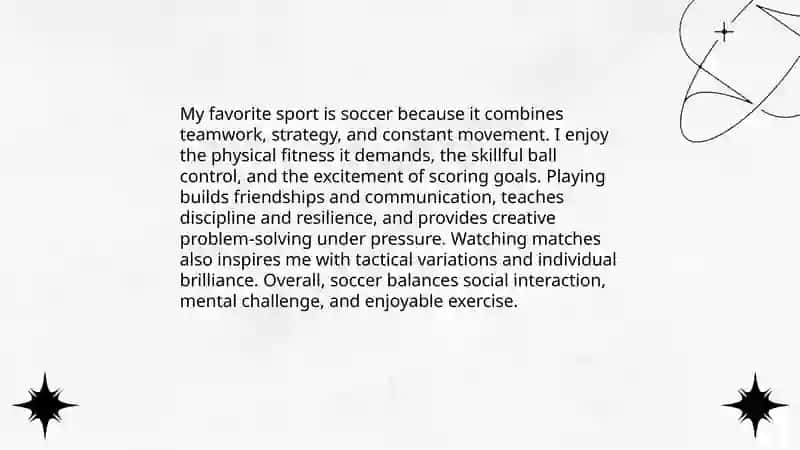 My favorite type of sport 4