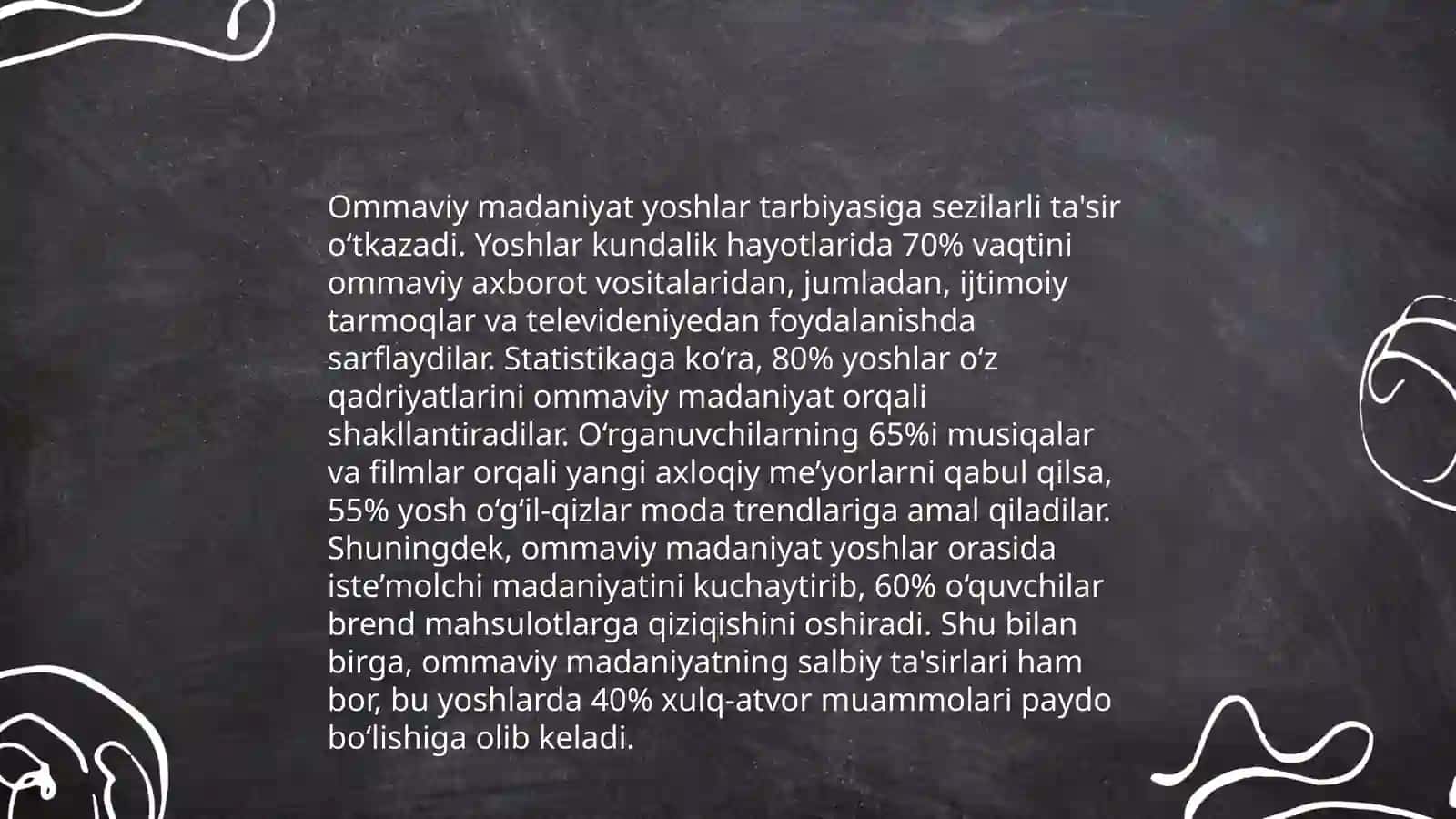 Ommaviy Madaniyat va Globalizatsiya 4