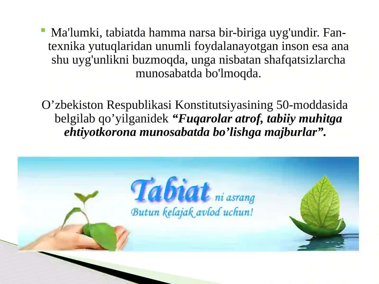 Ekologiya va inson 4