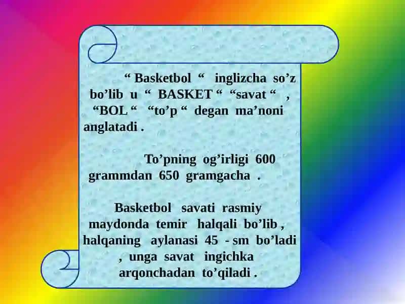 Basketbol o‘yinida harakatlanish texnikasini o'rganish 4