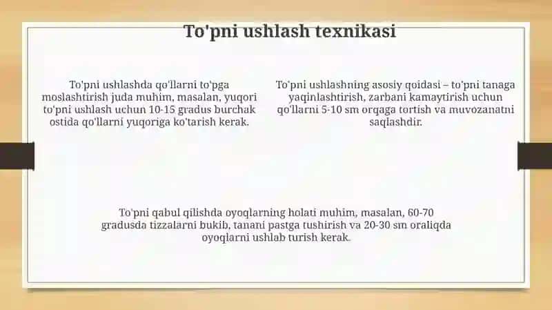 To'pniilish va uzatish texnikasi 4