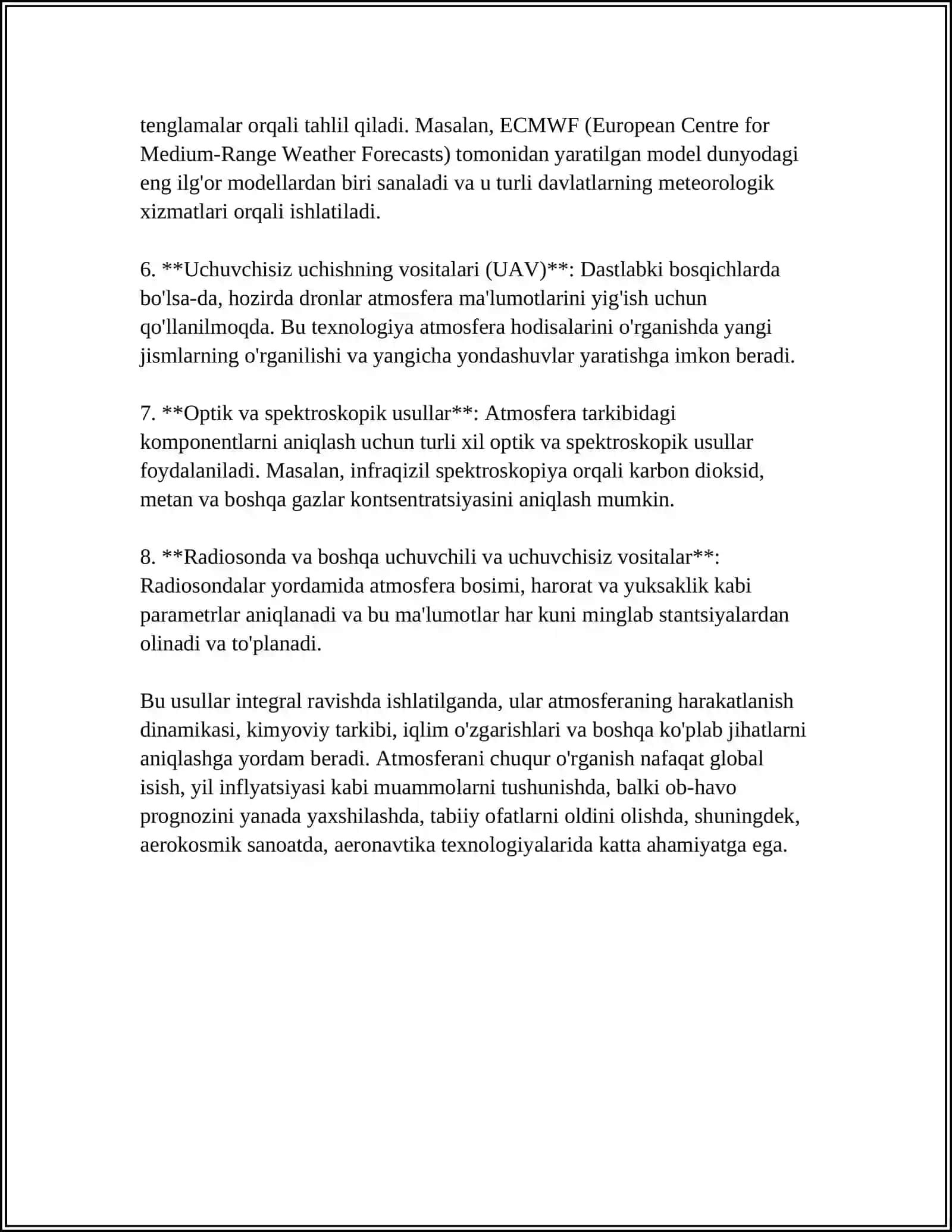 TASHQI MUHITNI TAHLIL QILISH USULLARI 4