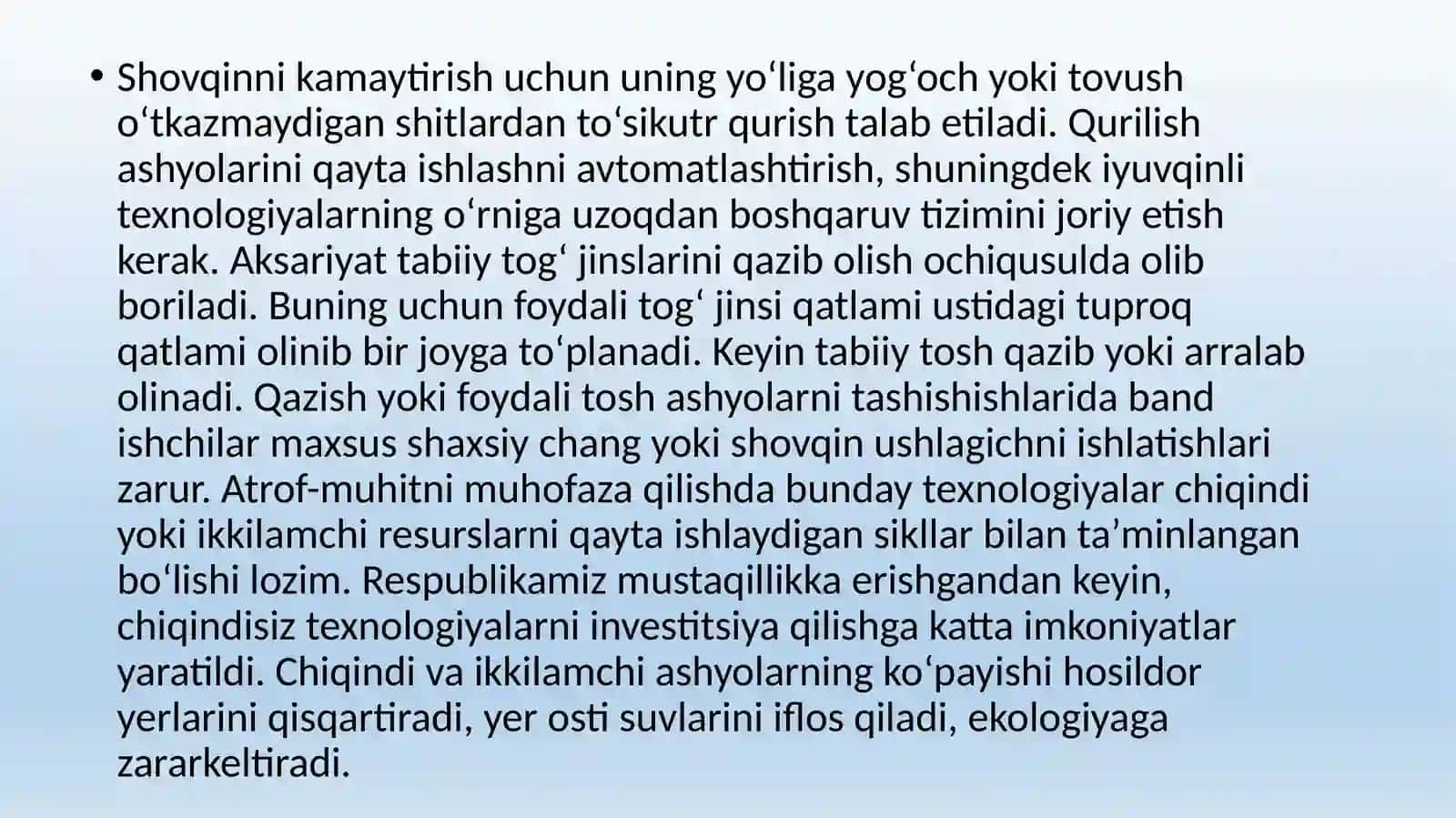 Qurilish materiallari ekologiyasi 4