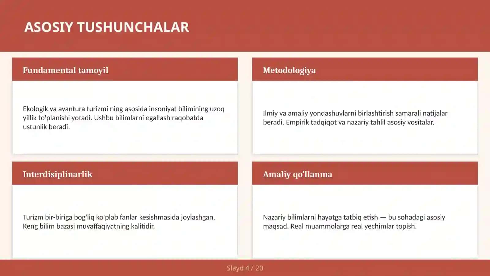 Ekologik va avantura turizmi 4