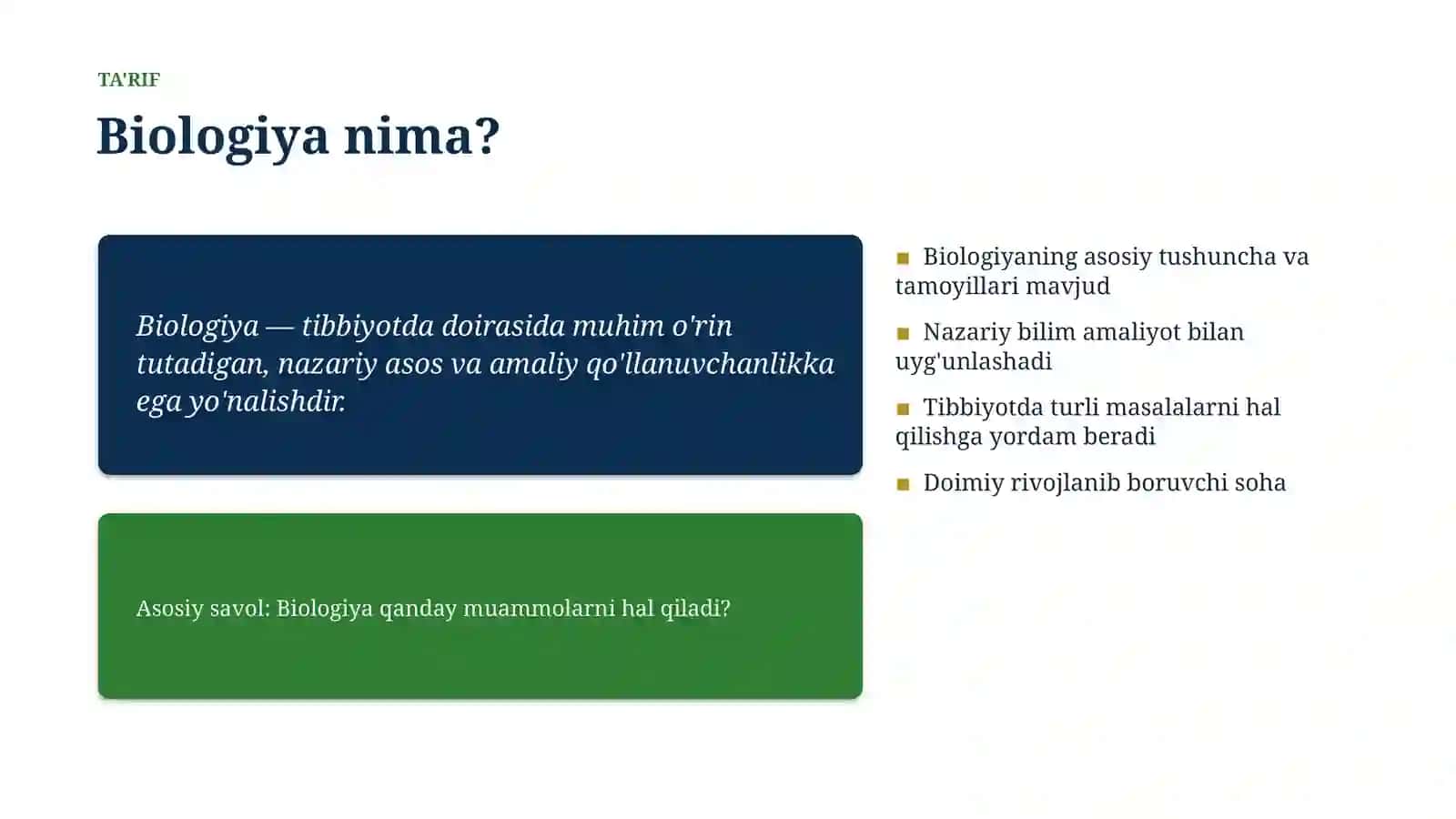Biologiya Tarixi va rivojlanishi 4