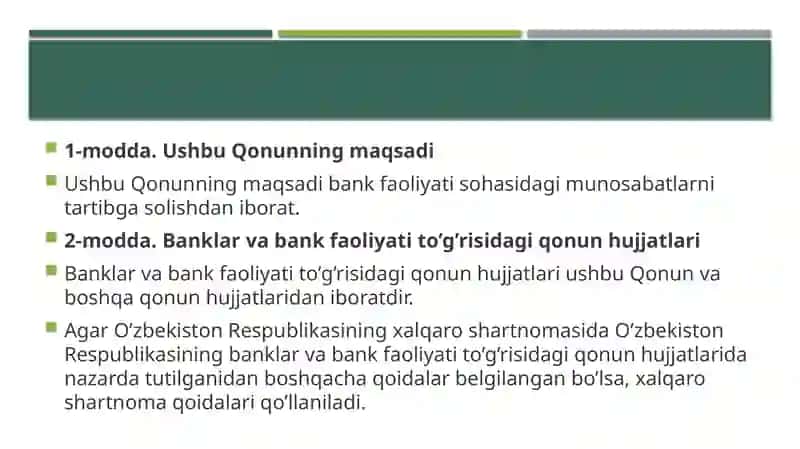 Oʻzbekiston Respublikasi Qonuni 4