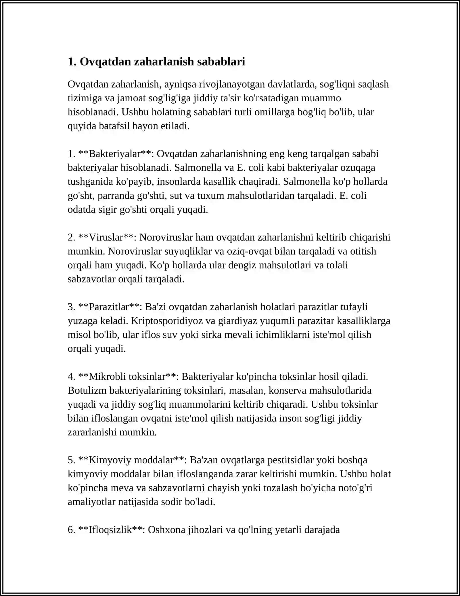 OVQATDAN ZAHARLANISH 4