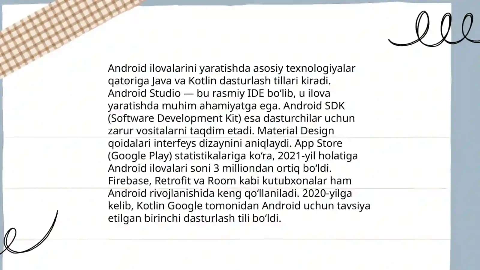 Mobil ilovalarni yaratish texnologiyasi 4