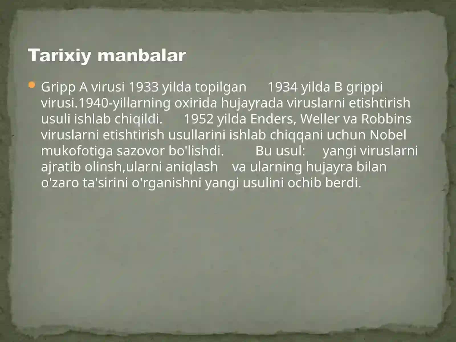 Viruslarning molekulyar biologik xususiyatlari 4