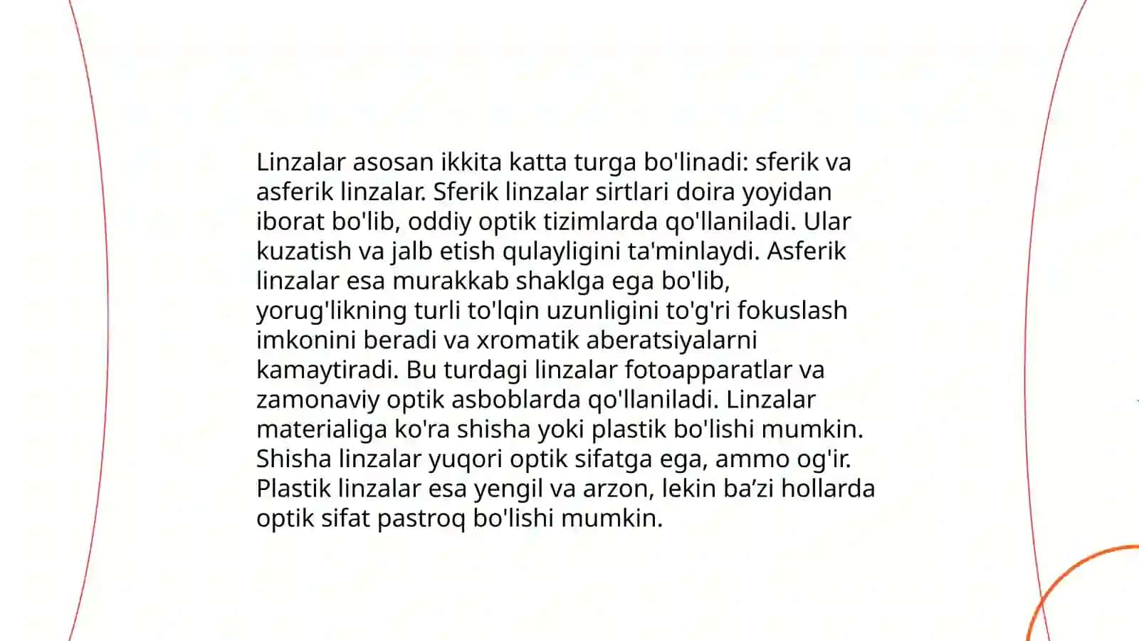 Optik sistemalarni tuzulishi 4