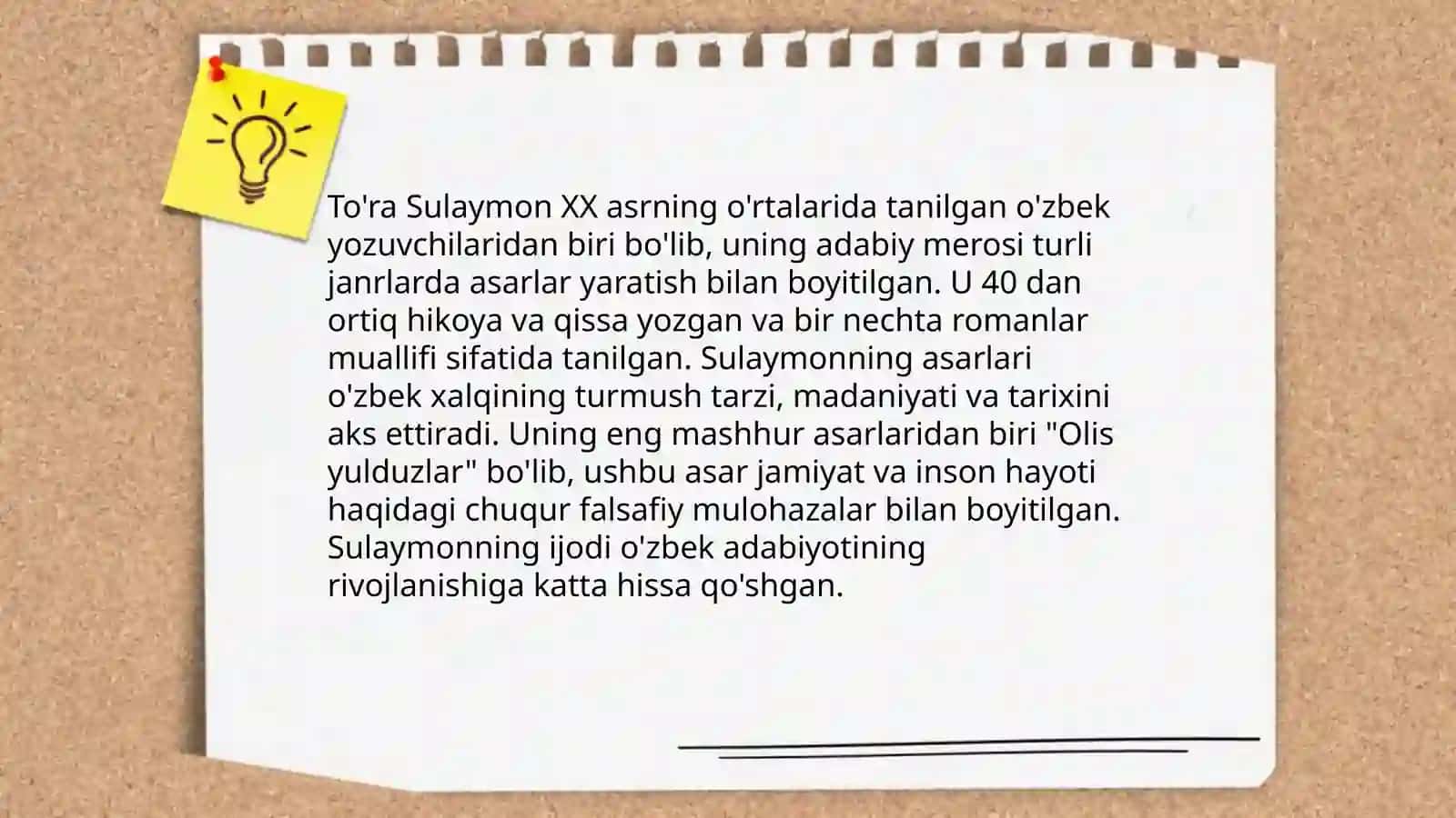 To‘ra Sulaymon hayoti va ijodi 4