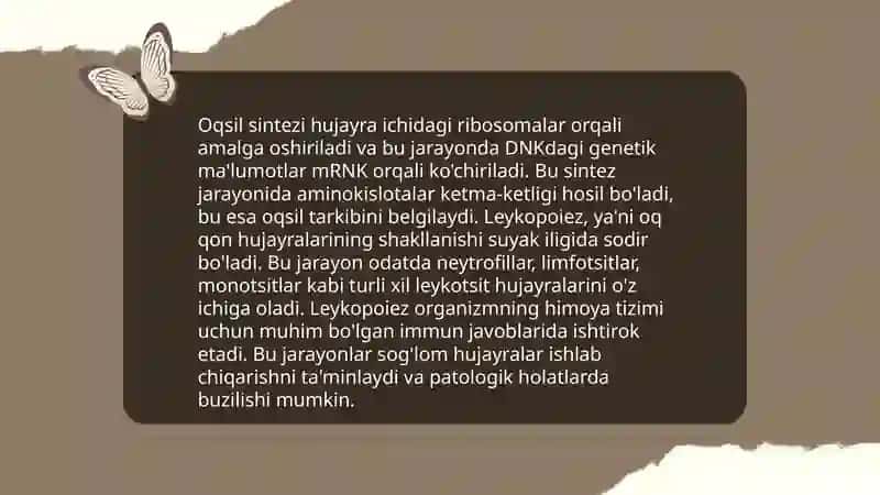 Leykopoezga taʼsir etuvchi moddalar 4