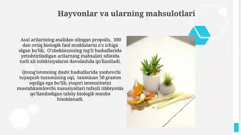 Biologik preparatlarning tabiiy manbalari 4