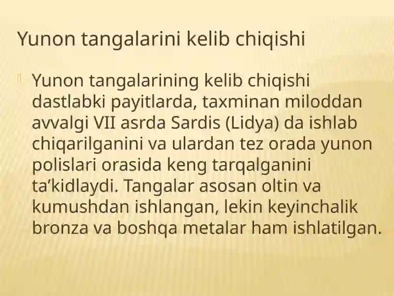 Qadimgi Yunoniston tangalari 4