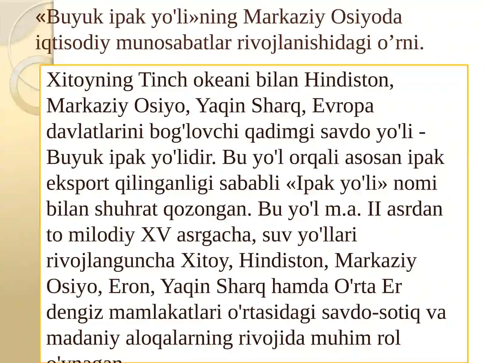 O'RTA ASR IQTISODIY QARASHLARI 4