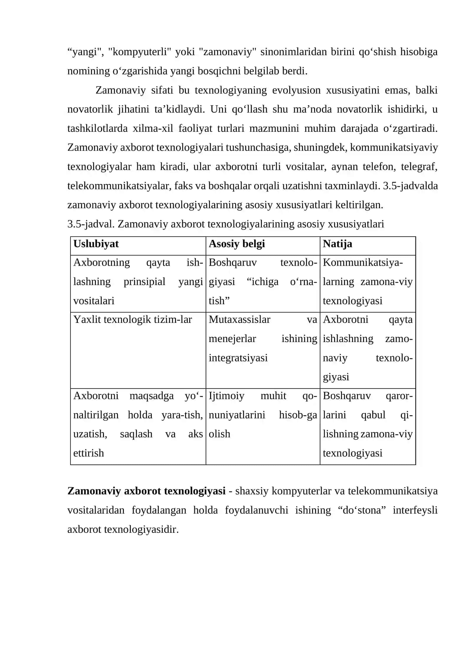 Axborot texnologiyalari 4