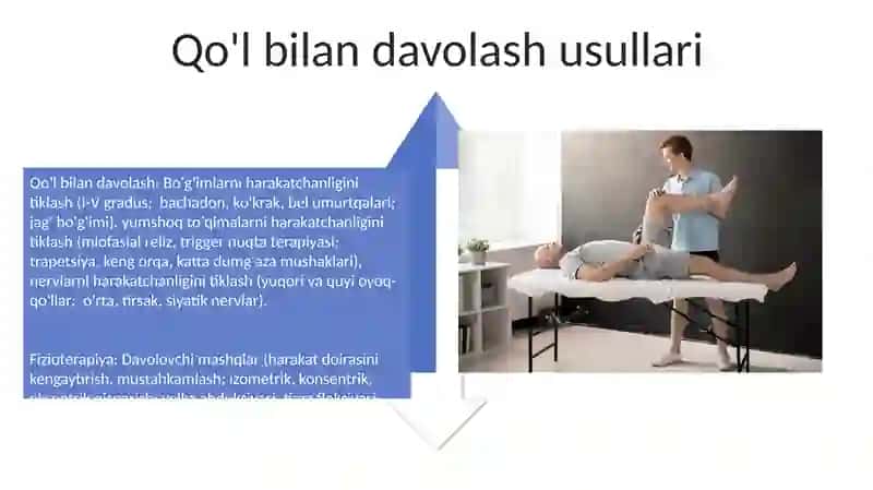 Davolash jismoniy tarbiyasi uslublari 4