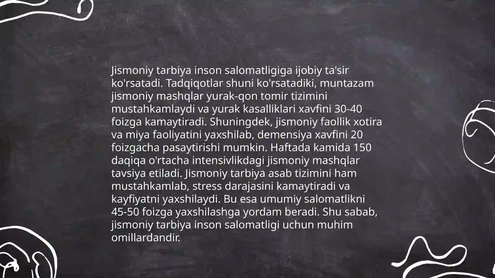 Mehnat,jismoniy va estetik tarbiyalar 4