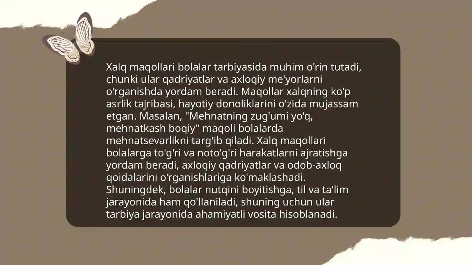 Bolalar adabiyotida xalq og'zaki ijodi 4
