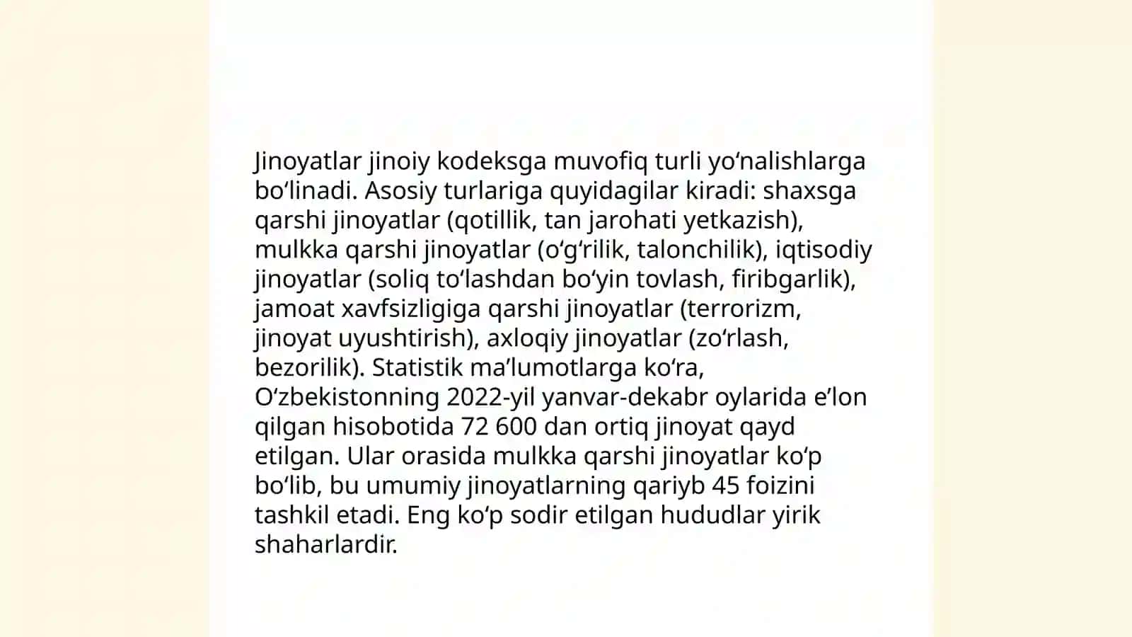 Jinoyat va jazo tizimi 4
