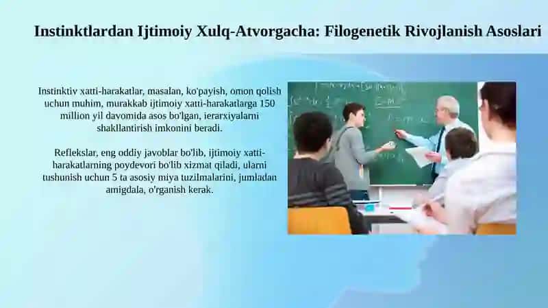 Filogenetik psixikaning taraqqiyoti 4
