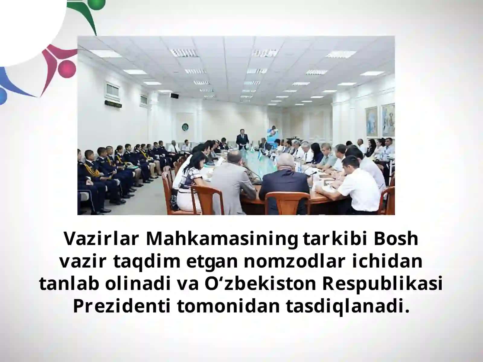 O‘zbekiston Respublikasining ijro etuvchi hokimiyat organlari 4