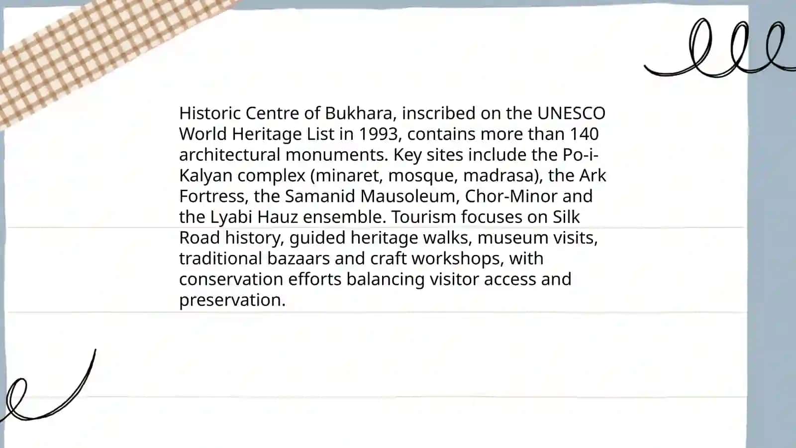 Tourism in Uzbekistan 4