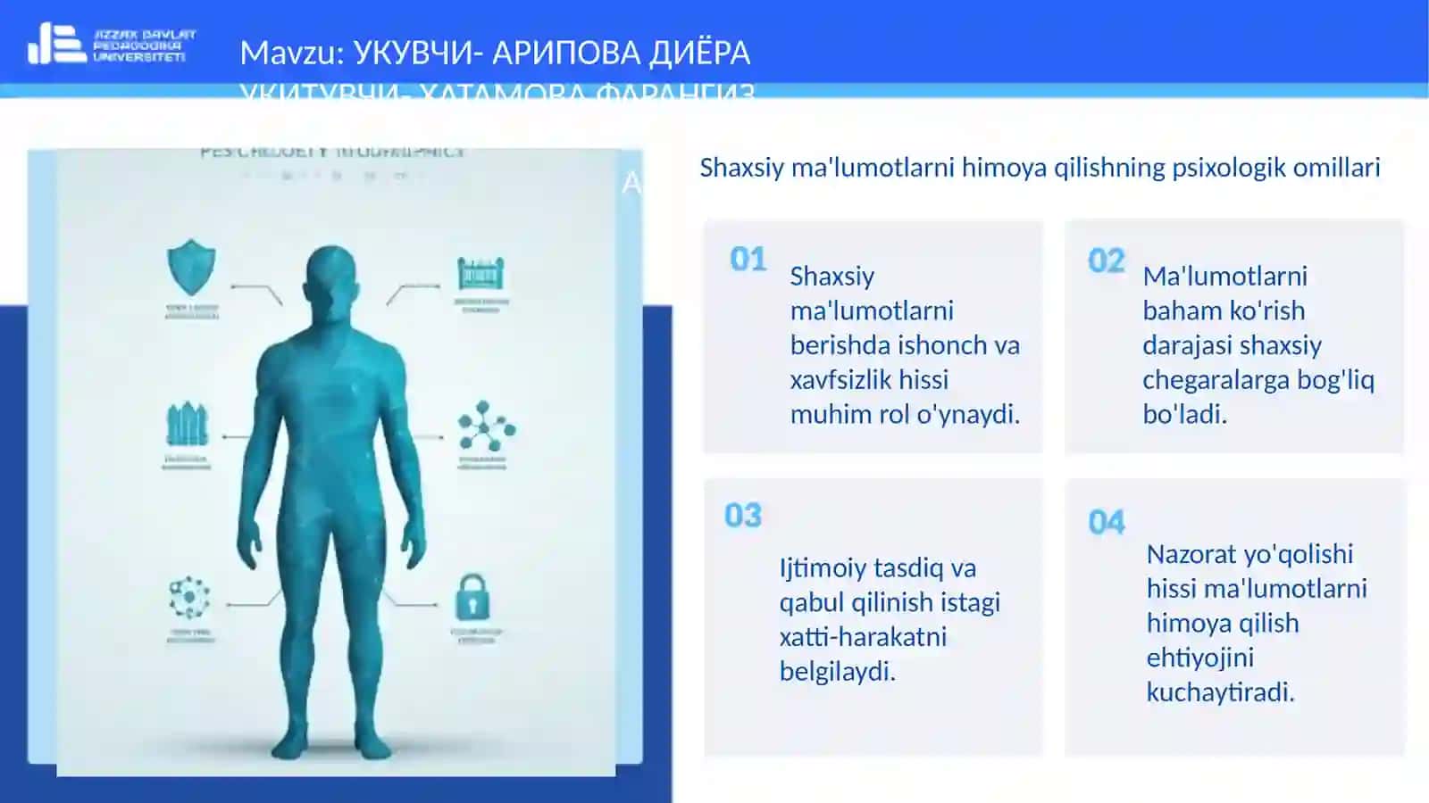 УМУМИЙ ПСИХОЛОГИЯ 4
