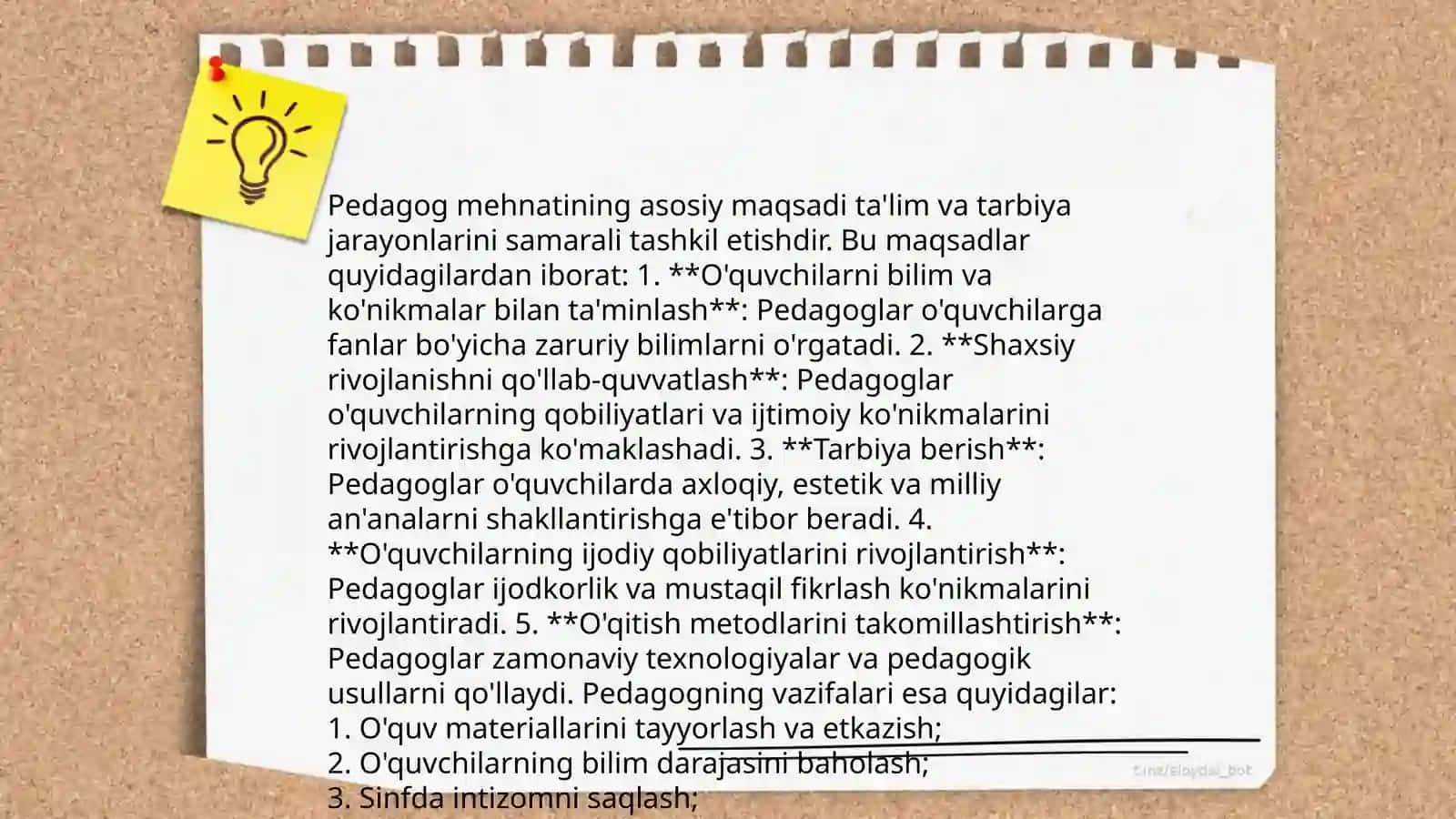 Pedagog mehnatini tashkil etishning ilmiy asoslari 4
