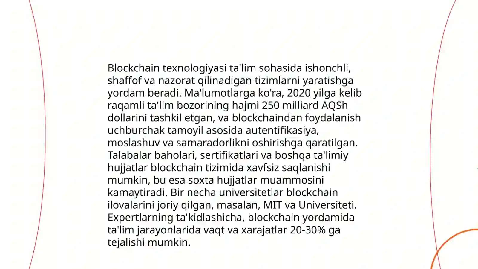 Moliyaviy xizmatlarda blockchain texnologiyasi 4