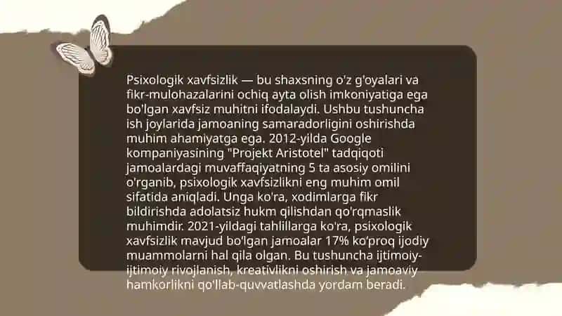 Ehtiyot psihalogiysi va faoliyat turi 4