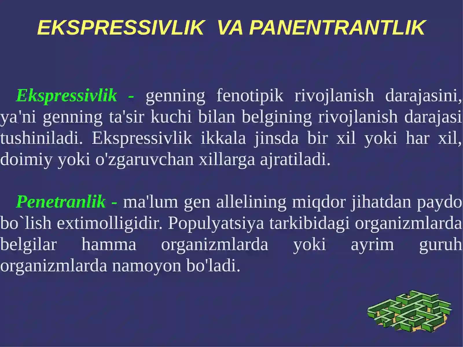 O`ZGARUVCHANLIK VA UNING XILLARI 4