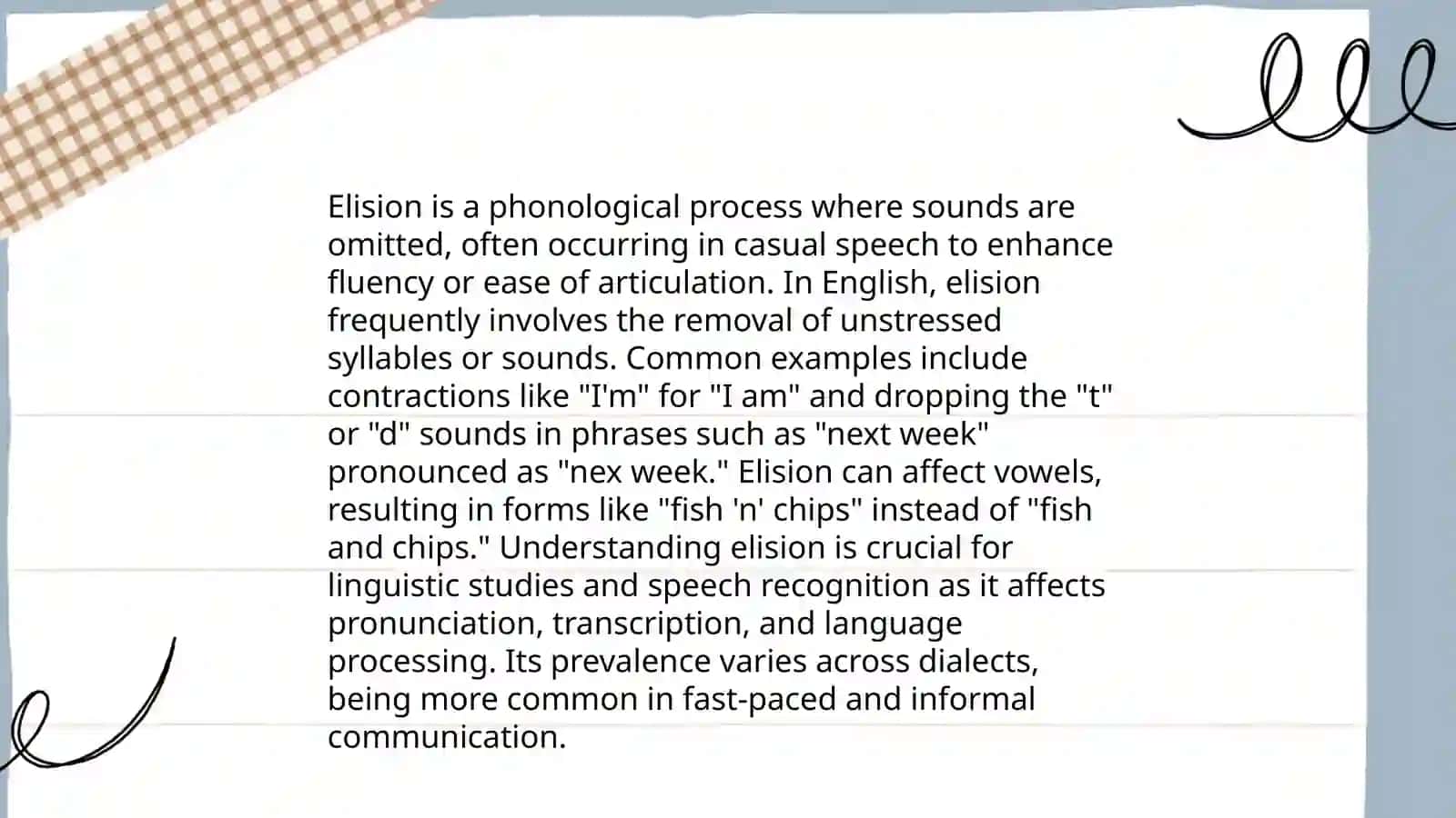 Modification of consonants in Connected speech 4
