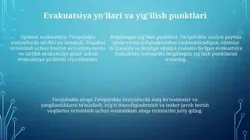 Evakuatsiya rejasi 4