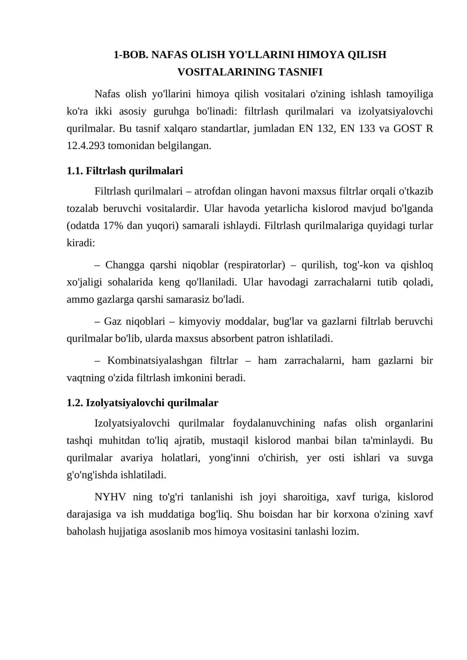 NAFAS OLISH YO'LLARINI HIMOYA QILISH VOSITALARI 4