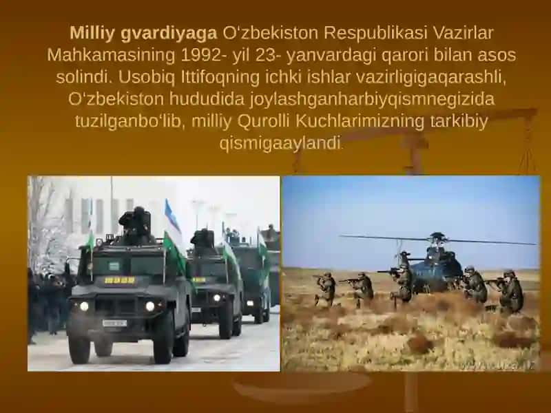 Milliy xavfsizlikni ta’minlash bo’yich amalga oshirilayotgan ishlar 4