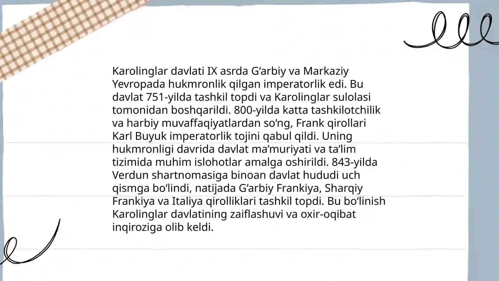 Ilk o'rta asrlarda G'arbiy Yevropaning tarixi 4