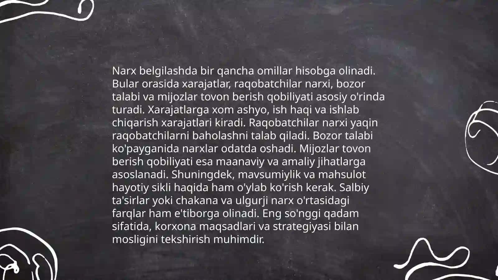 O'zbekistonda narx va narx belgilash siyosati 4