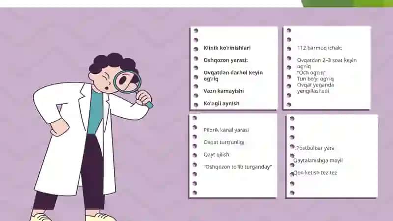 Oshqozon va on ikki barmoq ichak yara kasalligi 4