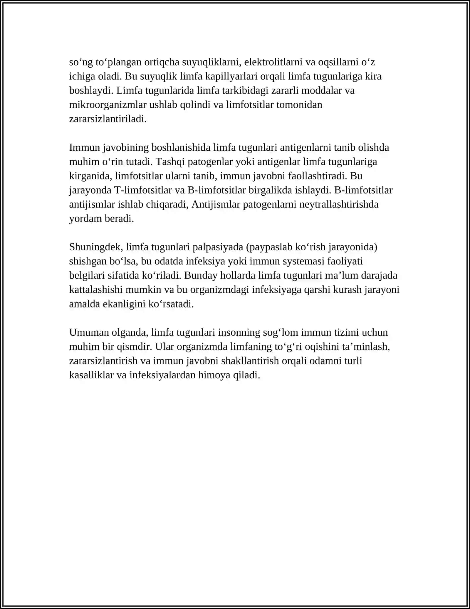 LIMFA VA IMMUN TIZIMI ANATOMIYASI 4