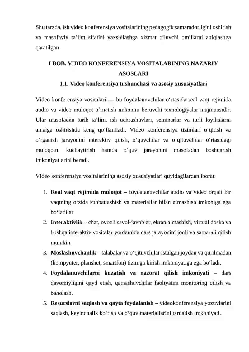 MASOFAVIY TA’LIM TEXNOLOGIYALARI 4