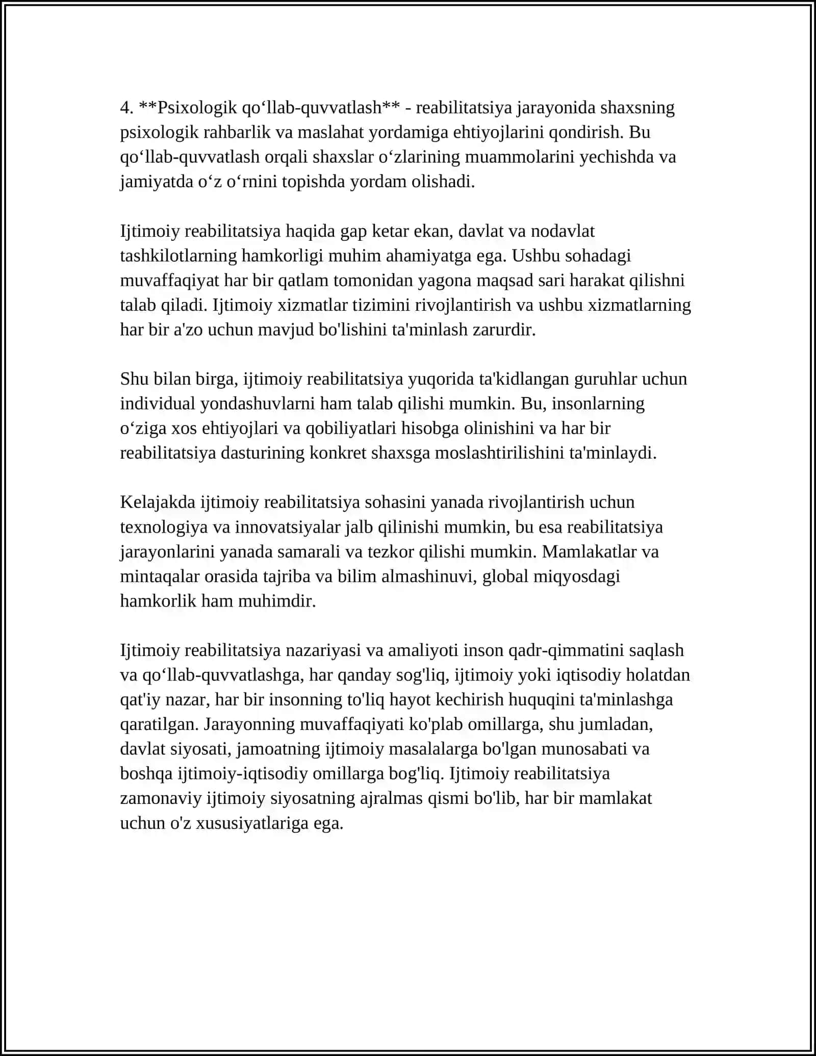 Ijtimoiy reabilitatsiya 4