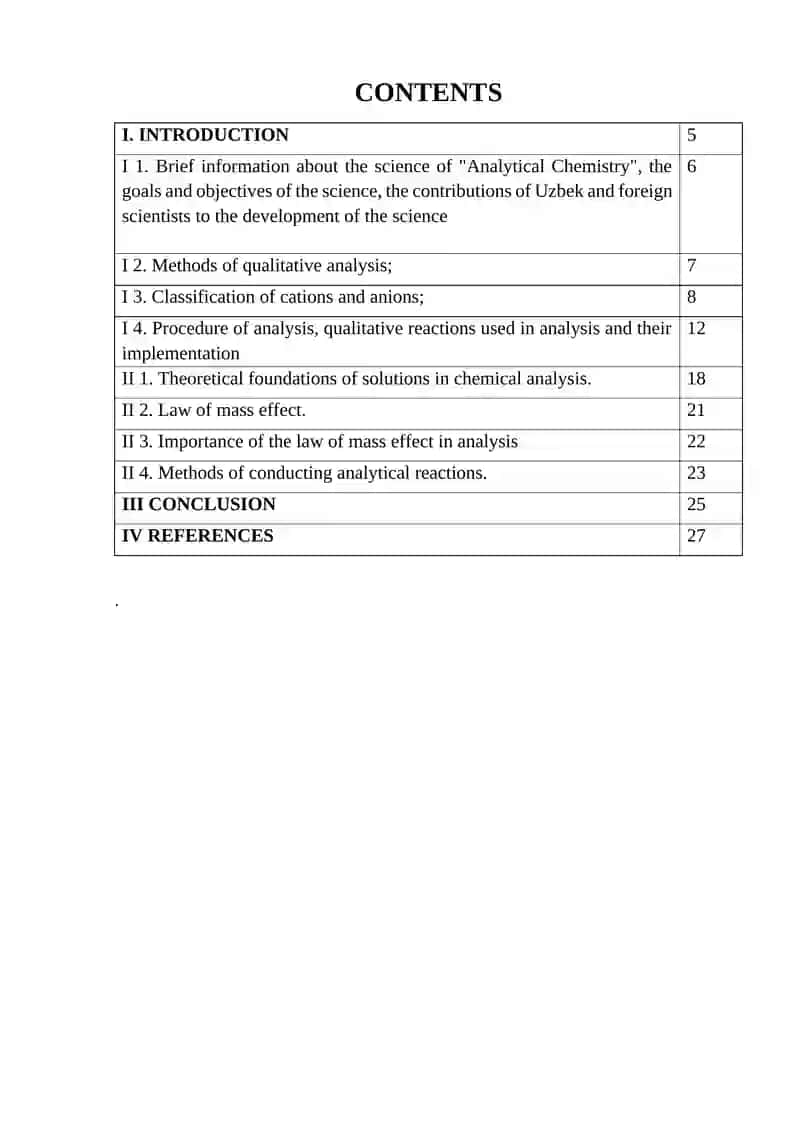 Analitik kimyoda massalar tasiri qonuni 4