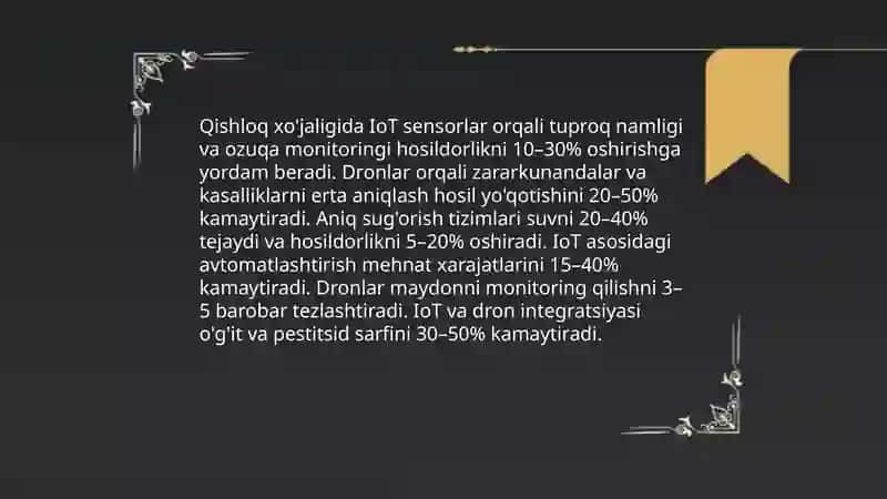 Milliy iqtisodiyotni turli sohalarida Internet texnologiyalaridan samarali foydalanish yo'llari 4